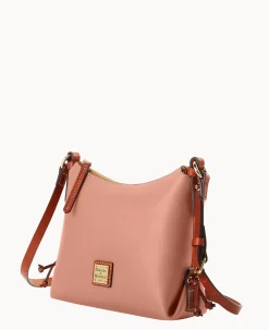 Dooney & Bourke Textured Leather|Mini Bags<Torino N S Crossbody 24 Dusty Rose