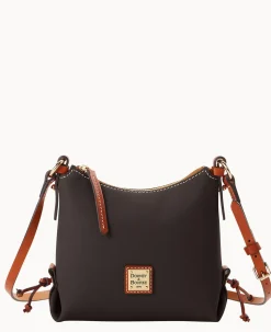 Dooney & Bourke Textured Leather|Mini Bags<Torino N S Crossbody 20 Brown