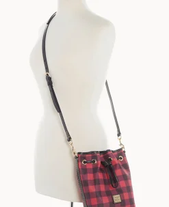 Dooney & Bourke Printed Fabric|Mini Bags<Tucker Small Drawstring Red