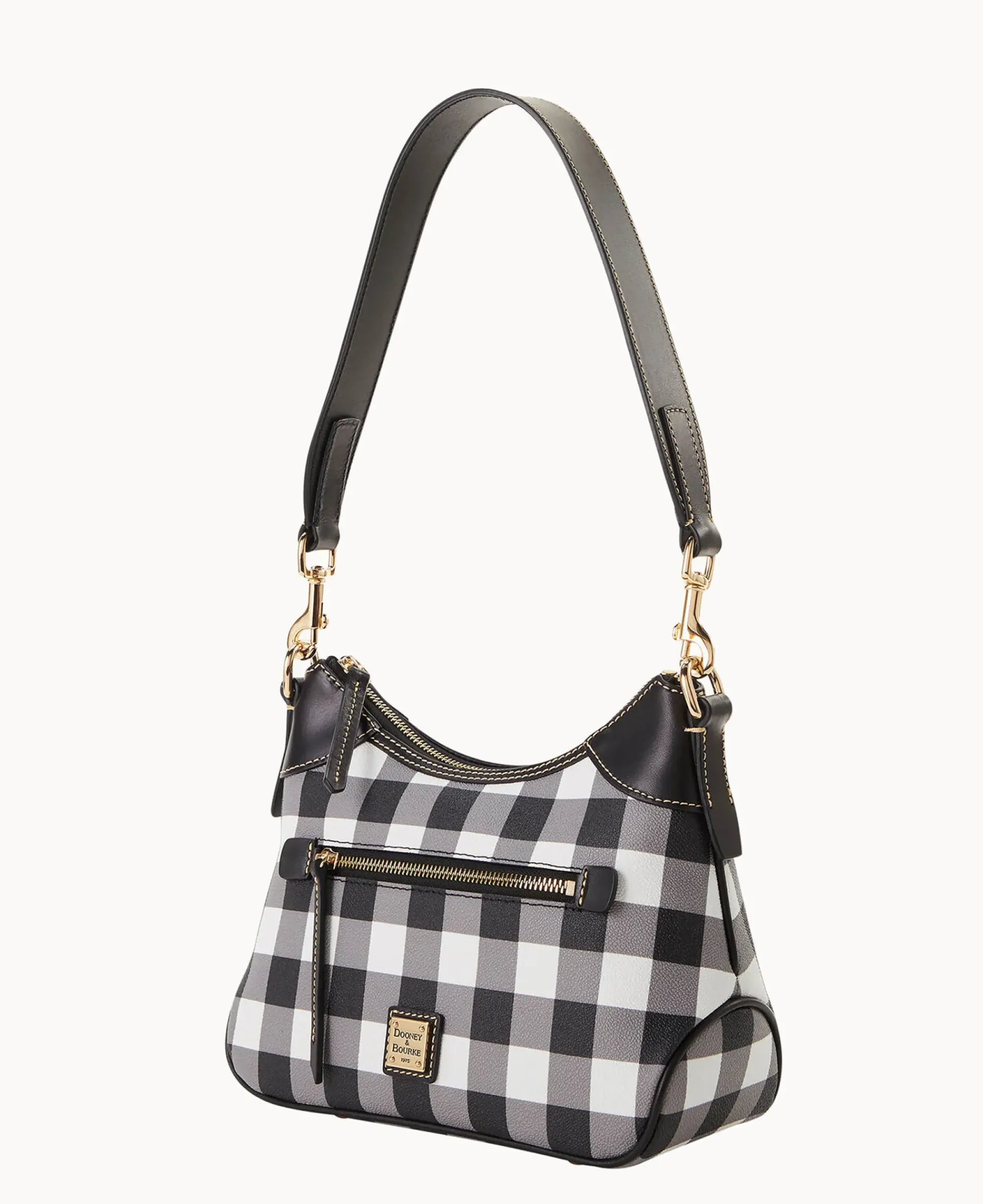 Dooney & Bourke Printed Fabric|Mini Bags<Tucker Small Hobo Black