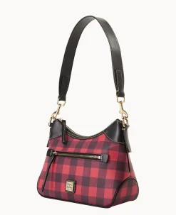 Dooney & Bourke Printed Fabric|Mini Bags<Tucker Small Hobo Red
