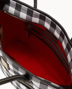 Dooney & Bourke Printed Fabric|Shoulder Bags<Tucker Tote Black
