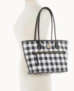 Dooney & Bourke Printed Fabric|Shoulder Bags<Tucker Tote Black