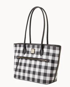 Dooney & Bourke Printed Fabric|Shoulder Bags<Tucker Tote Black