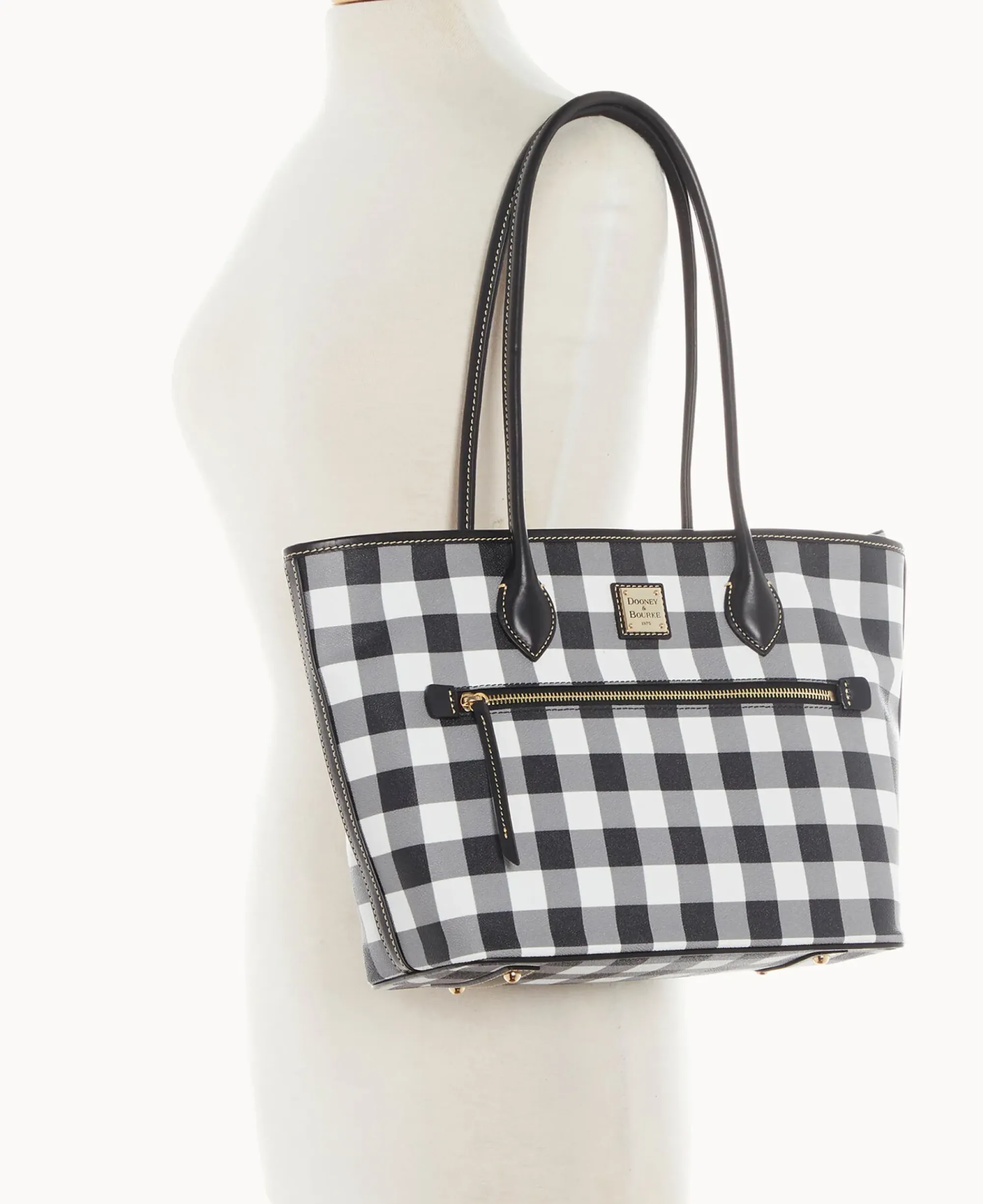 Dooney & Bourke Printed Fabric|Shoulder Bags<Tucker Tote Black