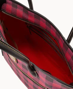 Dooney & Bourke Printed Fabric|Shoulder Bags<Tucker Tote Red