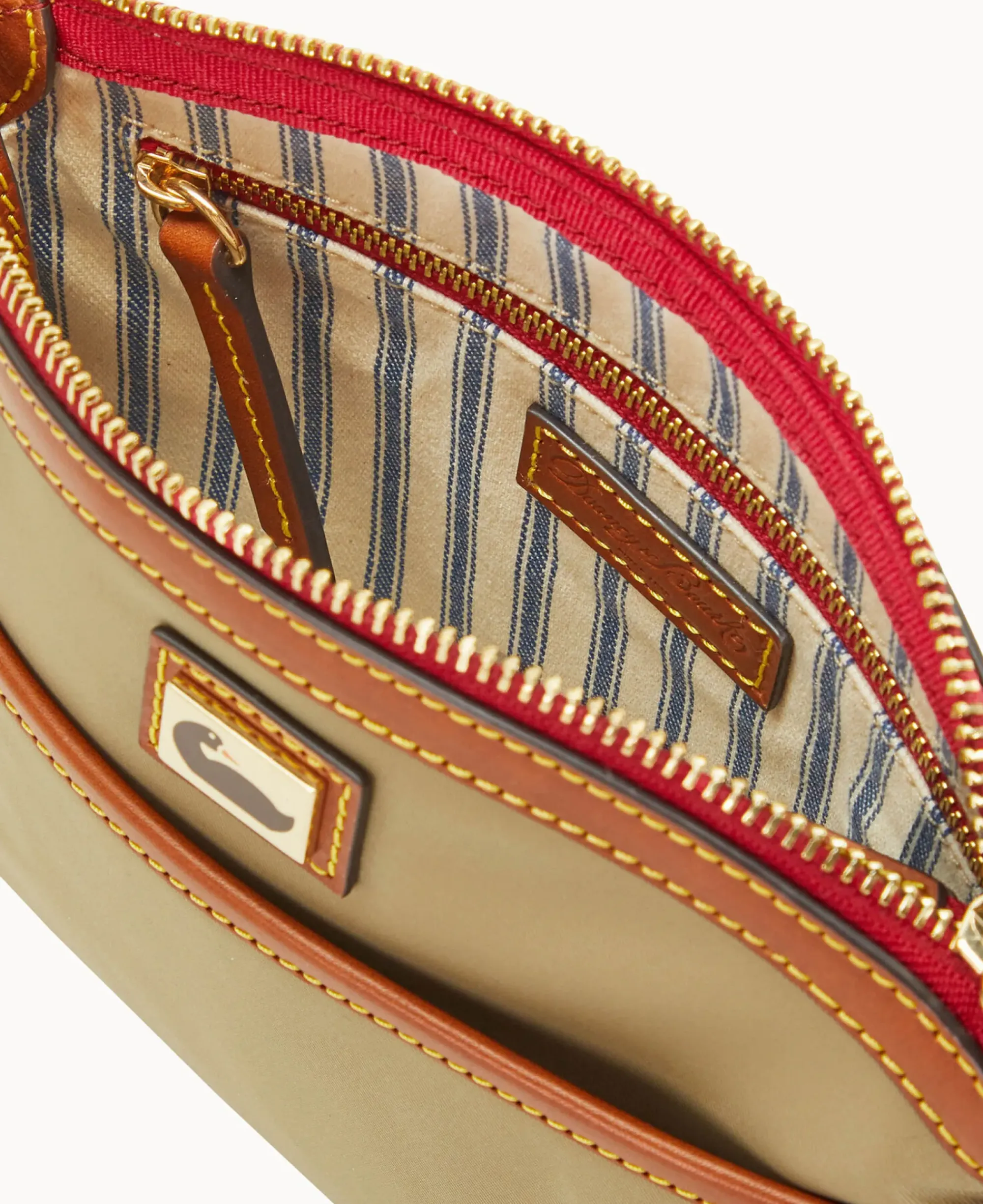 Dooney & Bourke The Wayfarer Collection|Nylon<Wayfarer Domed Crossbody Taupe