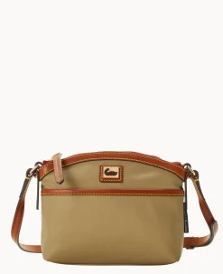 Dooney & Bourke The Wayfarer Collection|Nylon<Wayfarer Domed Crossbody Taupe