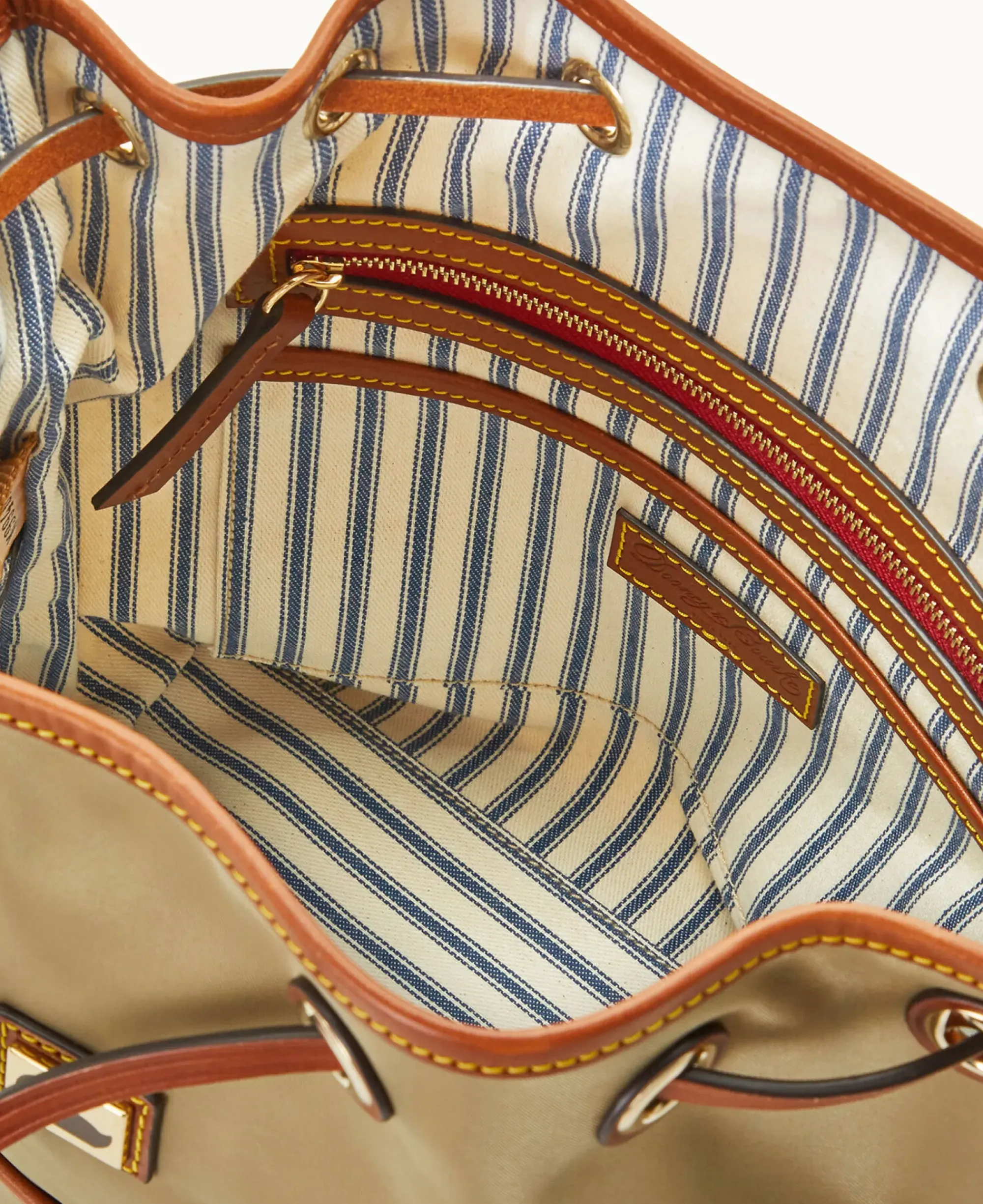 Dooney & Bourke The Wayfarer Collection|Nylon<Wayfarer Drawstring Taupe
