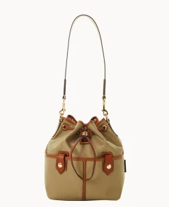 Dooney & Bourke The Wayfarer Collection|Nylon<Wayfarer Drawstring Taupe