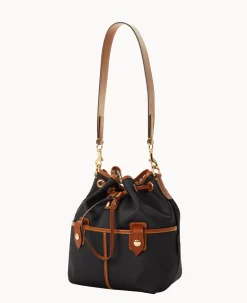 Dooney & Bourke The Wayfarer Collection|Nylon<Wayfarer Drawstring Black