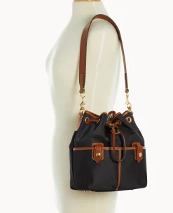 Dooney & Bourke The Wayfarer Collection|Nylon<Wayfarer Drawstring Black