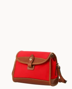 Dooney & Bourke The Wayfarer Collection|Nylon<Wayfarer Flap Crossbody Red