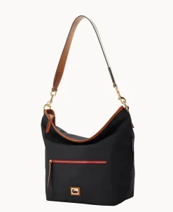 Dooney & Bourke The Wayfarer Collection|Ready For the Getaway<Wayfarer Hobo Black