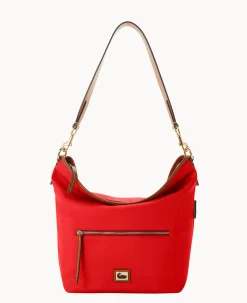 Dooney & Bourke The Wayfarer Collection|Ready For the Getaway<Wayfarer Hobo Red
