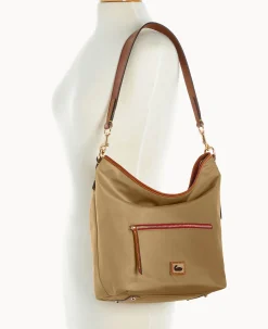 Dooney & Bourke The Wayfarer Collection|Ready For the Getaway<Wayfarer Hobo Taupe