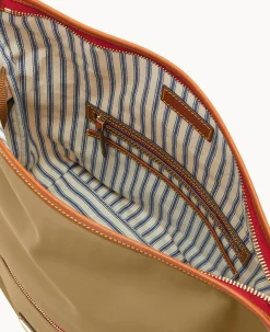 Dooney & Bourke The Wayfarer Collection|Ready For the Getaway<Wayfarer Hobo Taupe