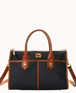 Dooney & Bourke The Wayfarer Collection|Ready For the Getaway<Wayfarer Satchel Black