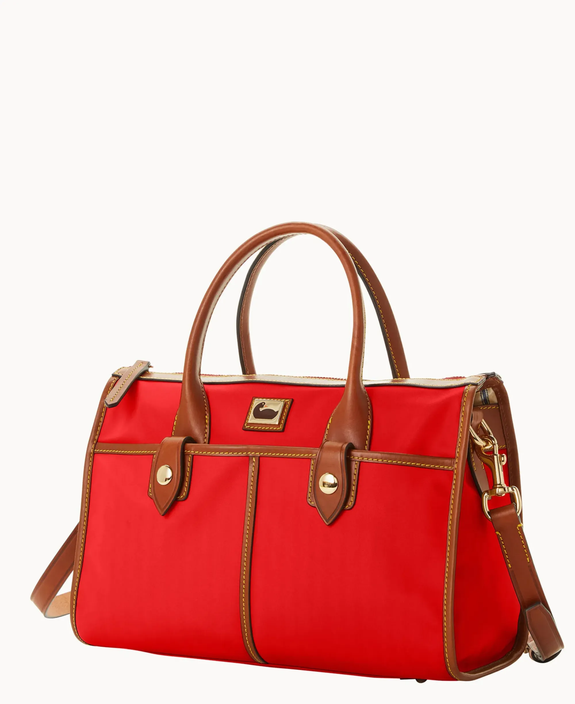 Dooney & Bourke The Wayfarer Collection|Ready For the Getaway<Wayfarer Satchel Red