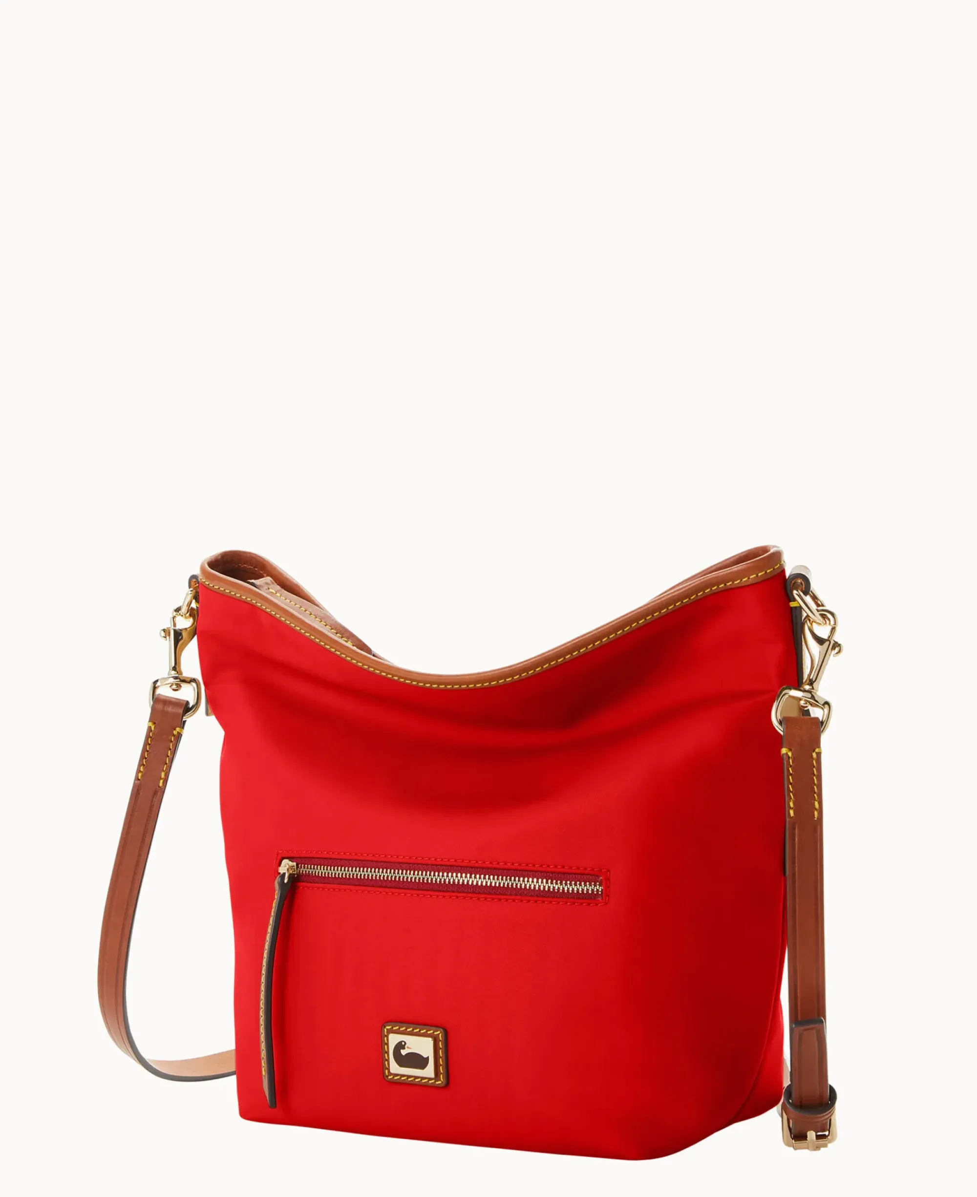 Dooney & Bourke The Wayfarer Collection|Nylon<Wayfarer Small Hobo Crossbody Red