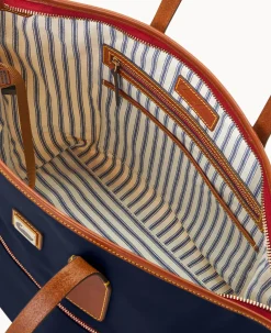 Dooney & Bourke The Wayfarer Collection|Ready For the Getaway<Wayfarer Tote Navy