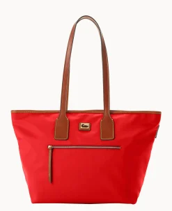 Dooney & Bourke The Wayfarer Collection|Ready For the Getaway<Wayfarer Tote Red