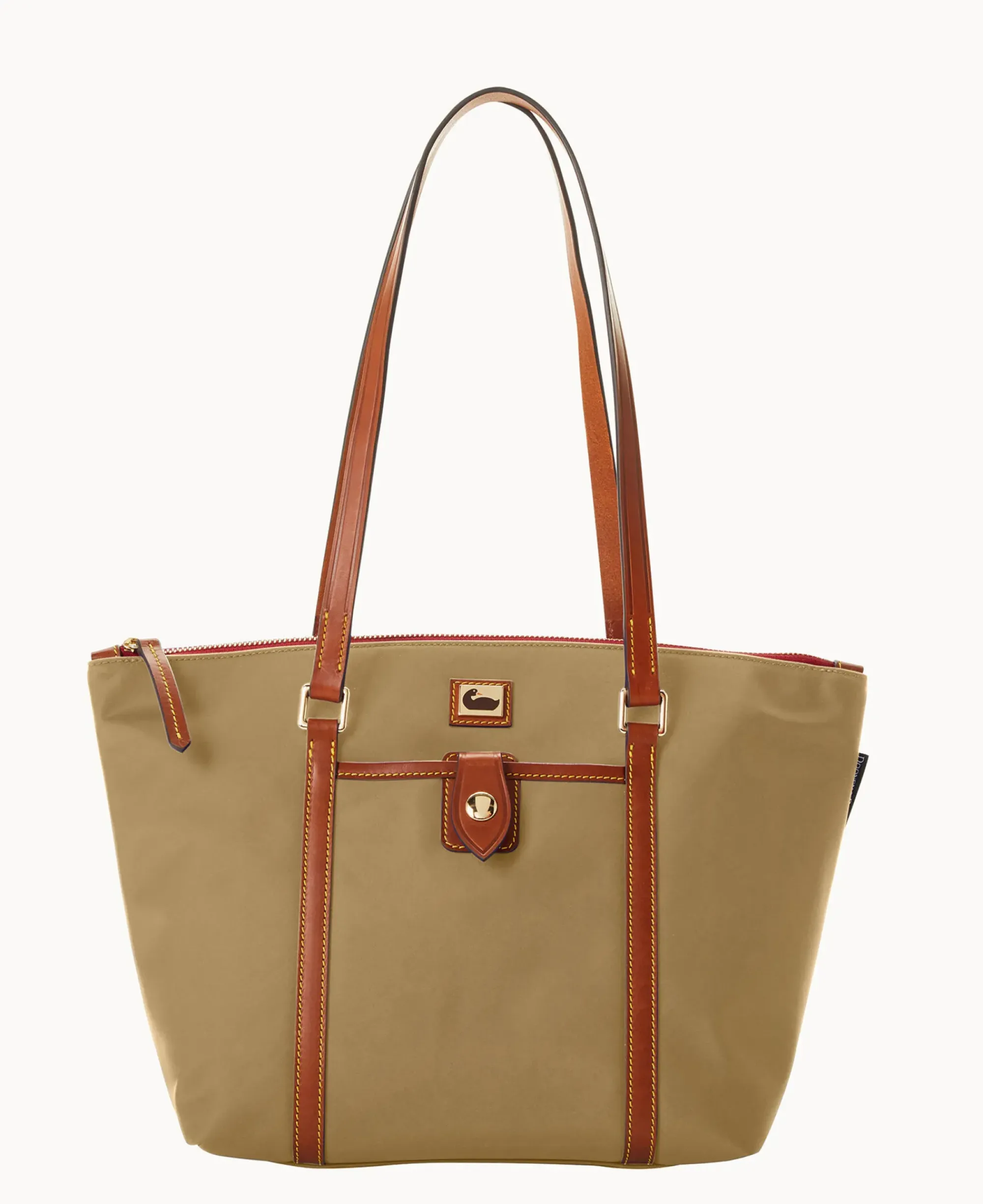 Dooney & Bourke The Wayfarer Collection|Ready For the Getaway<Wayfarer Zip Tote Taupe