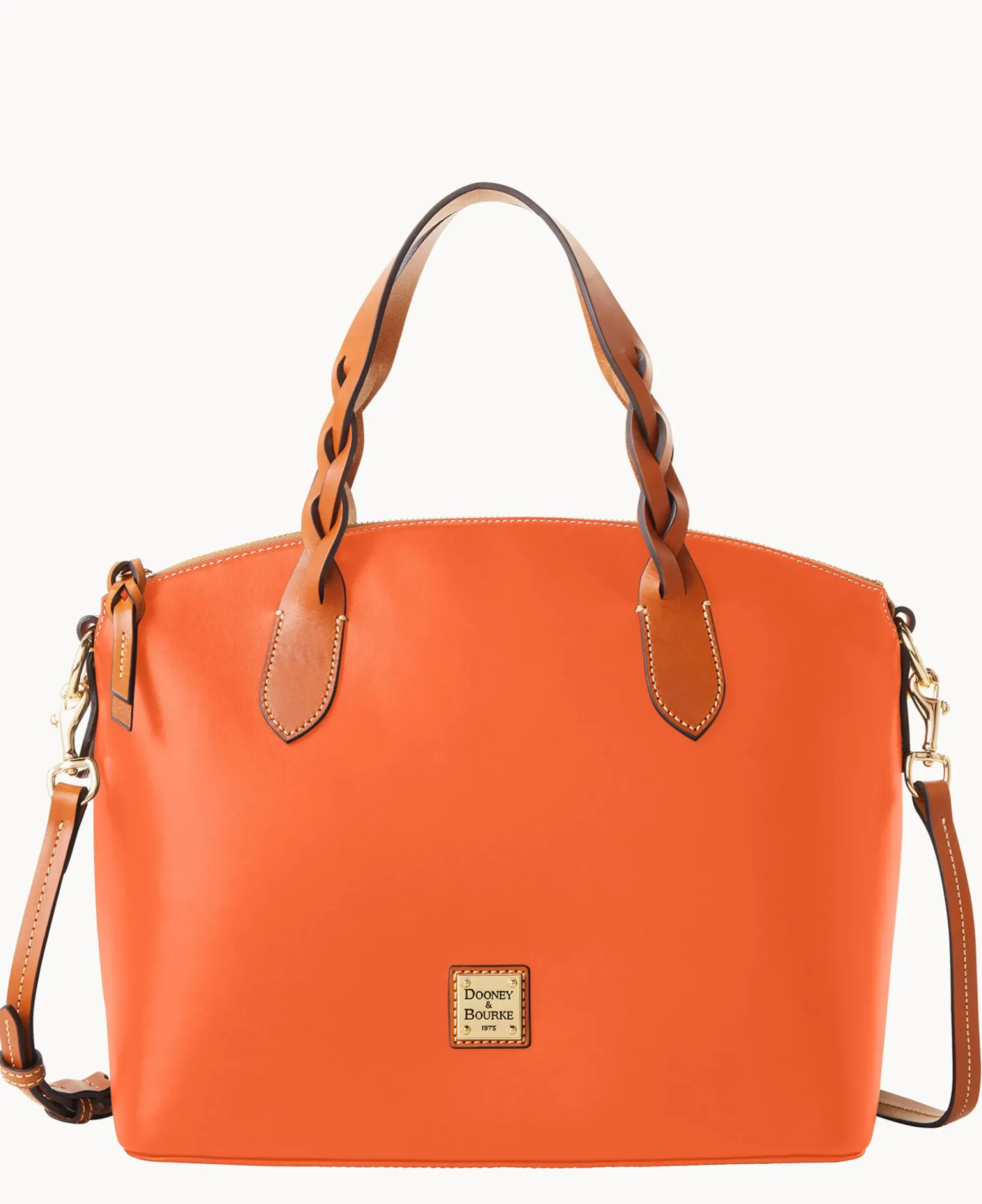 Dooney & Bourke Ready For the Getaway|Smooth Leather<Wexford Leather Celeste Satchel Coral
