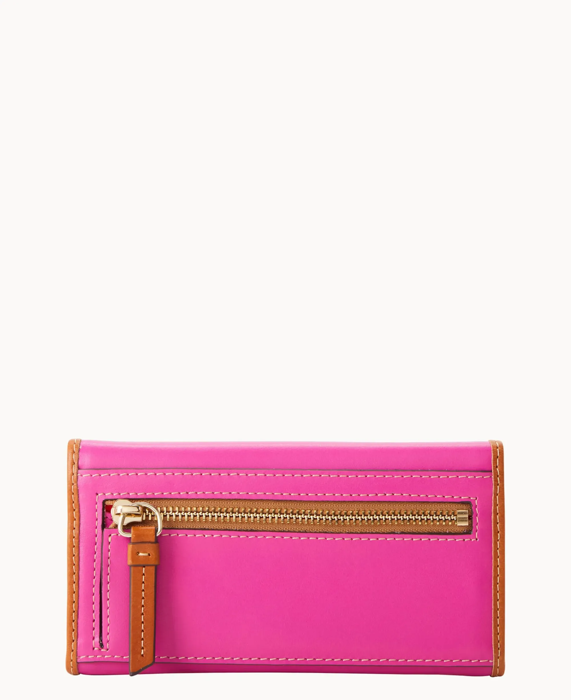 Dooney & Bourke Grab and Go|Clutches<Wexford Leather Continental Clutch Magenta