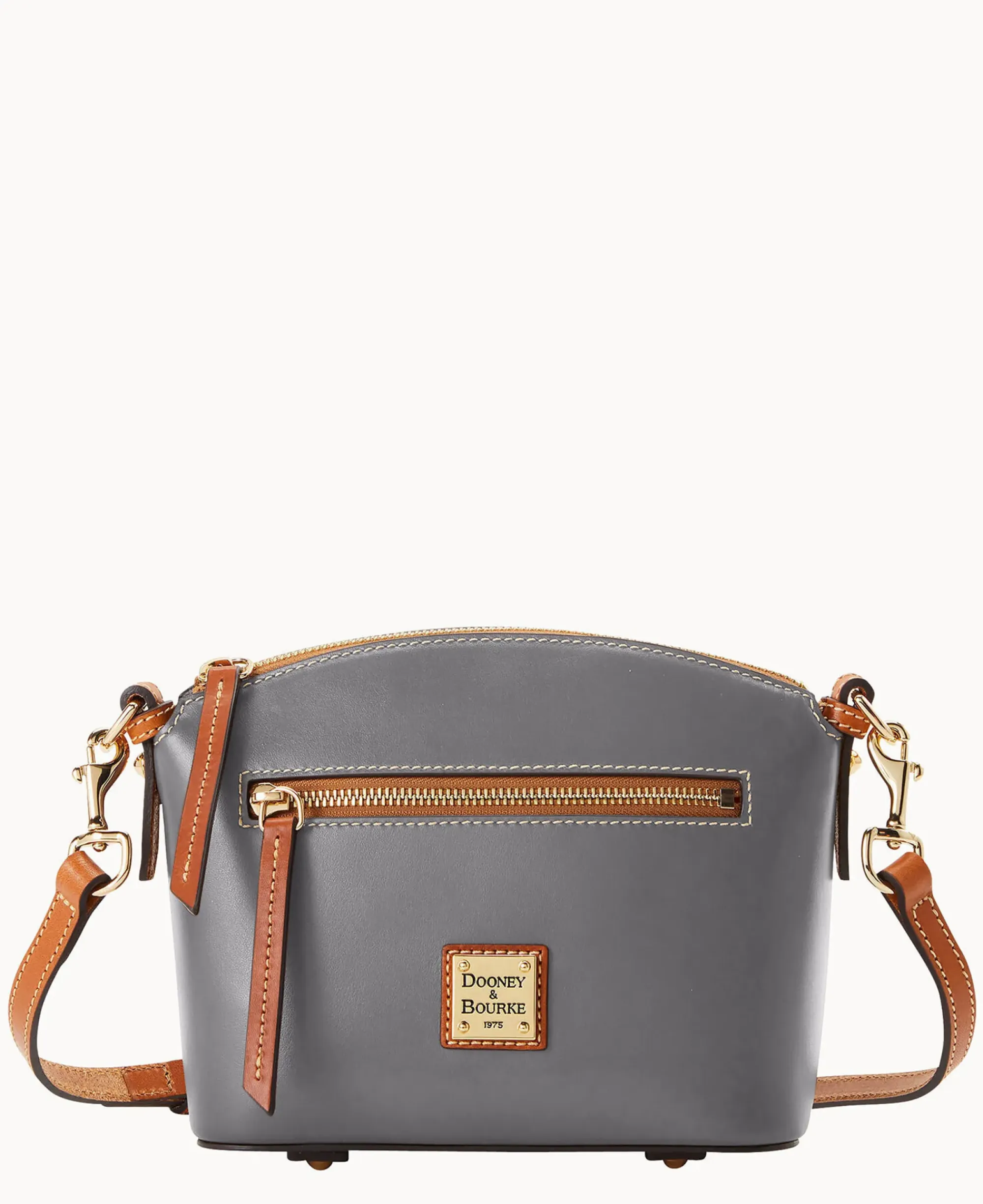 Dooney & Bourke Mini Bags<Wexford Leather Domed Crossbody Slate