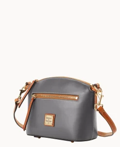 Dooney & Bourke Mini Bags<Wexford Leather Domed Crossbody Slate