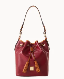 Dooney & Bourke Ready For the Getaway|Smooth Leather<Wexford Leather Tasha Drawstring Mulberry