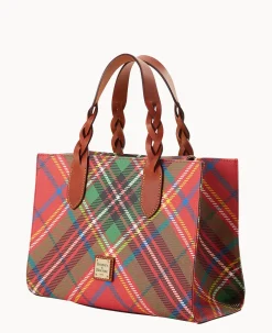 Dooney & Bourke Printed Fabric|Shoulder Bags<Windsor Gia Satchel Red