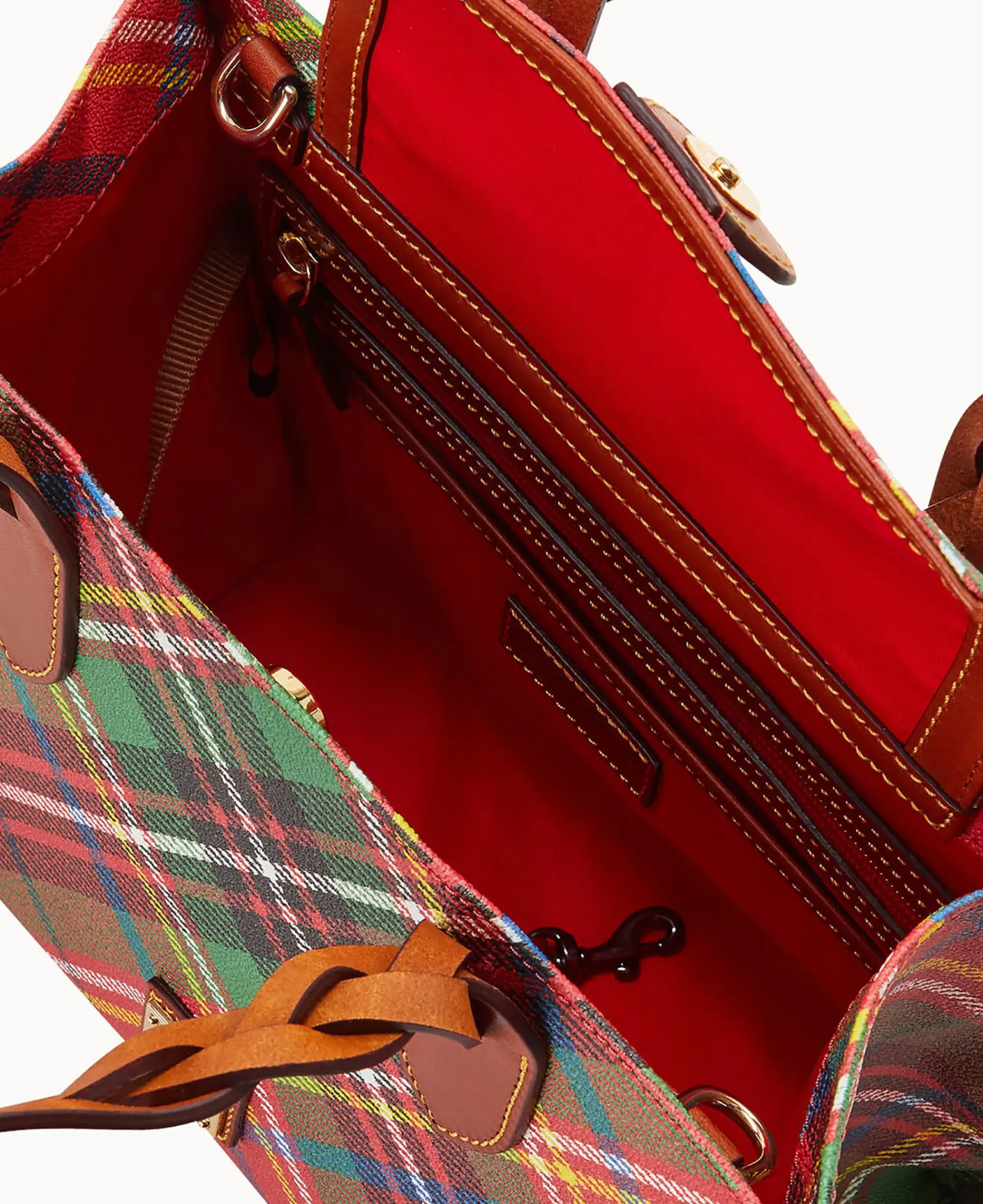 Dooney & Bourke Printed Fabric|Shoulder Bags<Windsor Gia Satchel Red