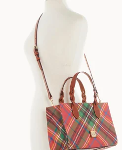 Dooney & Bourke Printed Fabric|Shoulder Bags<Windsor Gia Satchel Red