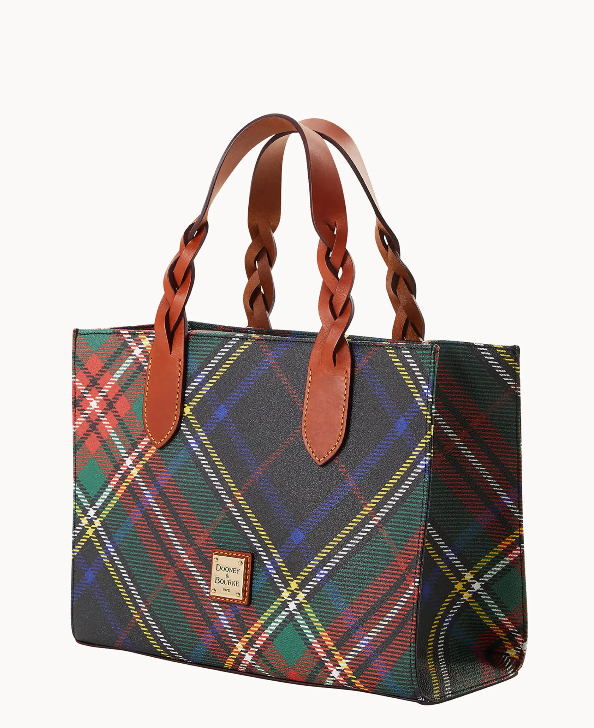 Dooney & Bourke Printed Fabric|Shoulder Bags<Windsor Gia Satchel Charcoal