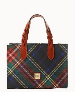 Dooney & Bourke Printed Fabric|Shoulder Bags<Windsor Gia Satchel Charcoal