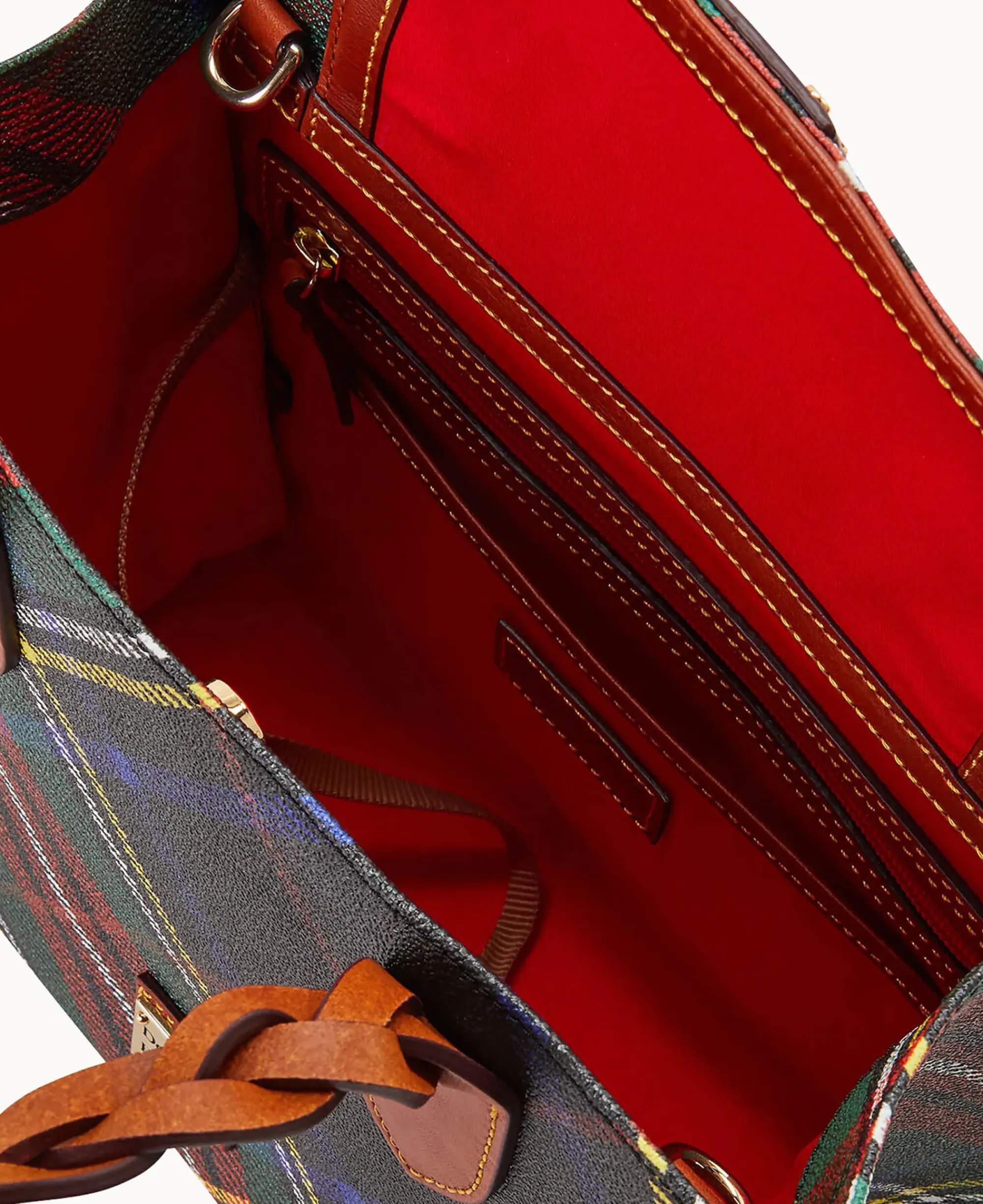 Dooney & Bourke Printed Fabric|Shoulder Bags<Windsor Gia Satchel Charcoal