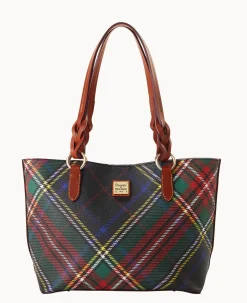 Dooney & Bourke Printed Fabric|Mini Bags<Windsor Small Nelly Tote Charcoal