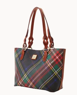 Dooney & Bourke Printed Fabric|Mini Bags<Windsor Small Nelly Tote Charcoal