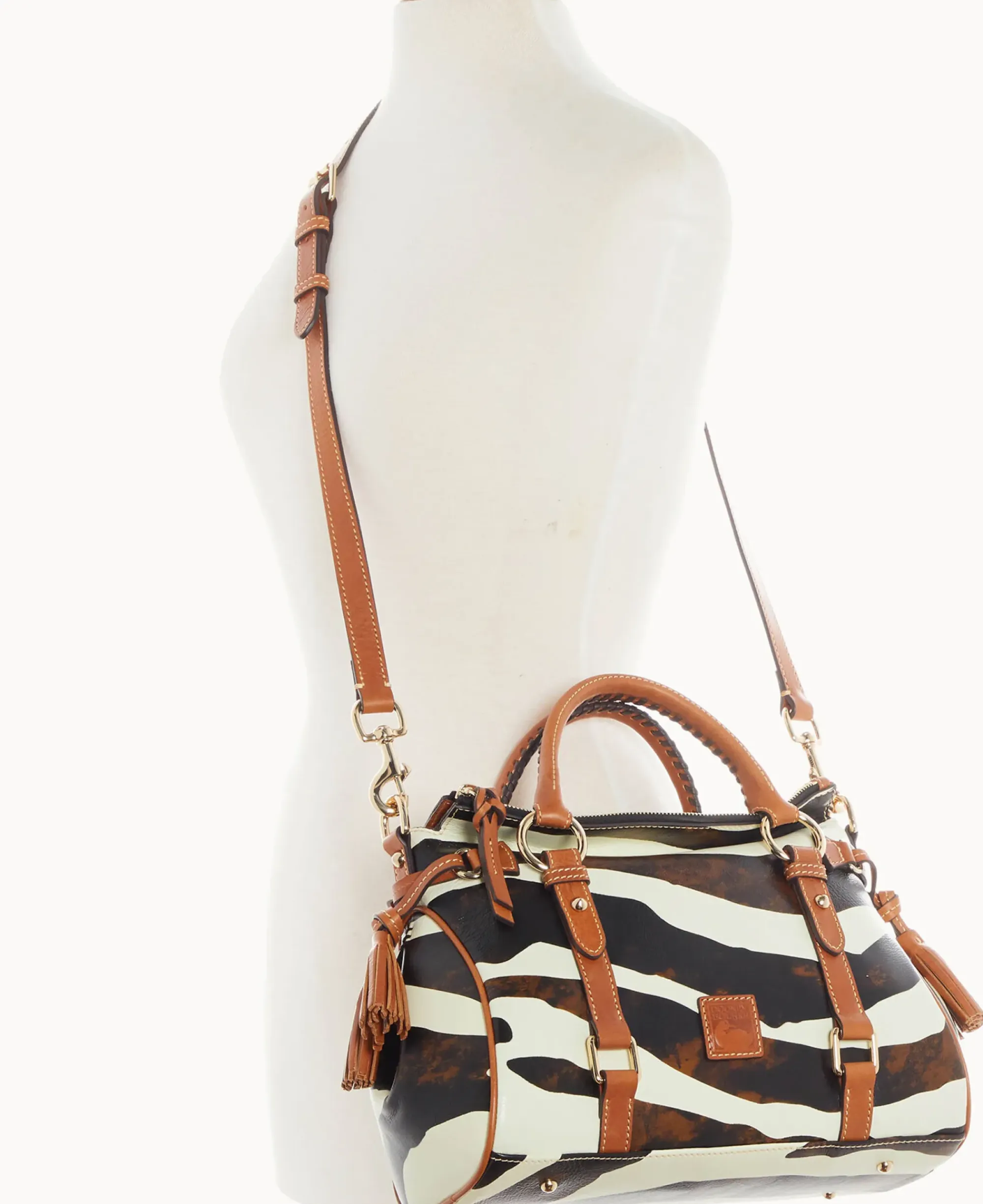 Dooney & Bourke The Zebra Collection|Spring Style<Leather Satchel Zebra